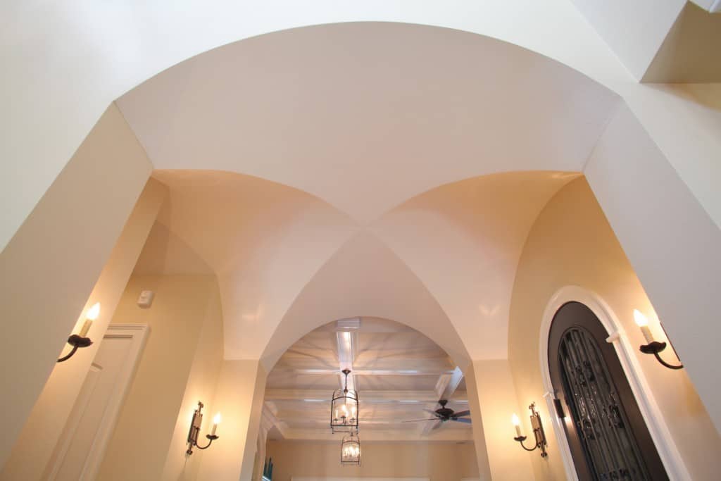 Interior Details - Decor with groin vault ceiling
