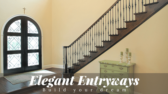 Elegant Entryways by Devonshire Custom Homes