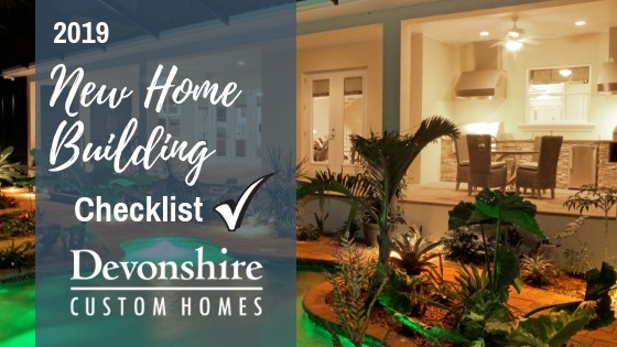 New Home Building Checklist