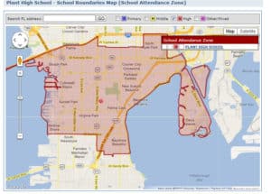 Plant-High-School-Tampa-FL-School-Boundaries-Map